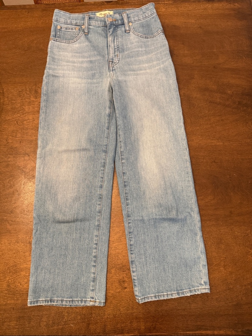 Madewell Slim Wide Leg Crop